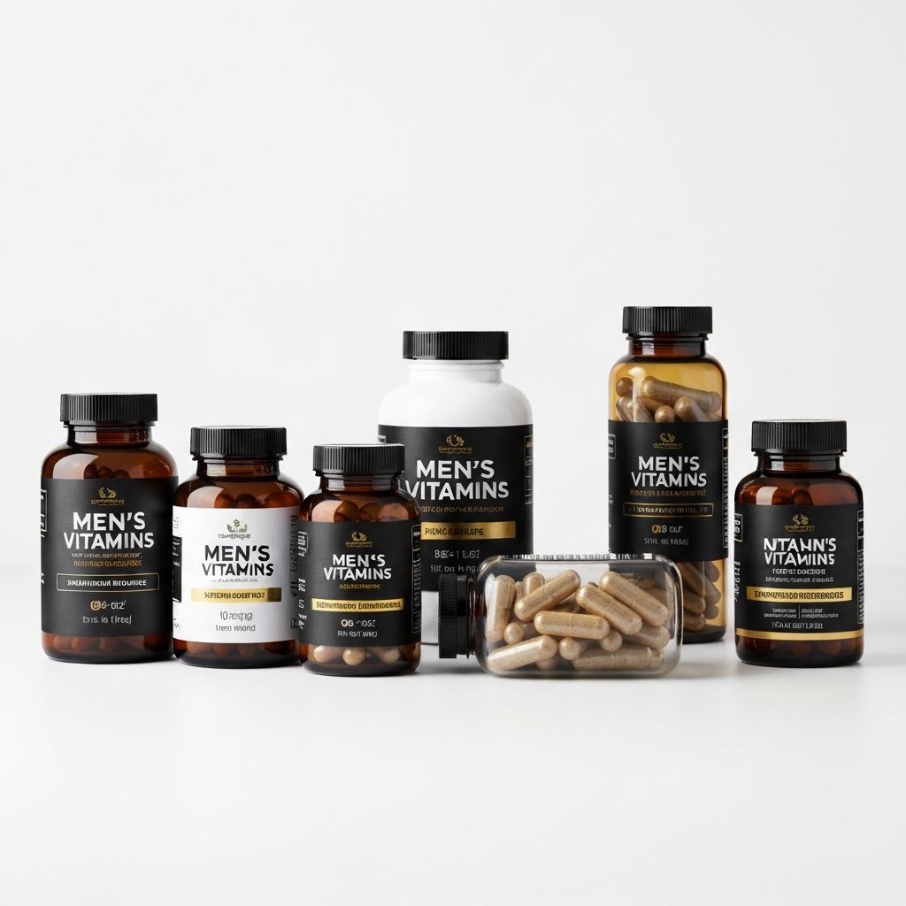 Men's supplements collection